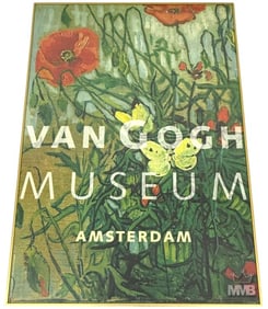 Van Gogh Museum Color Poster 'Veld met Klaprozen'