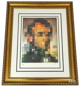 Lincoln Vision Giclee on Paper after Salvador Dali