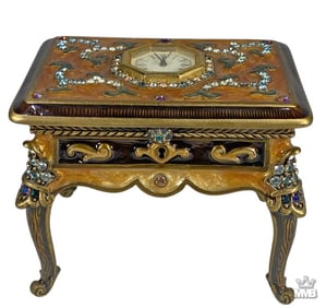 Jay Srongwater Table Clock Miniature