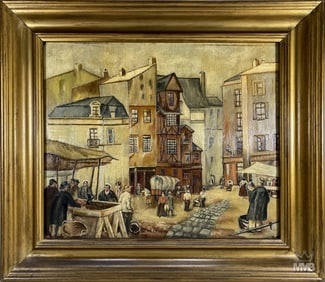 Oil Painting on Board after James W Morrice SIGNED