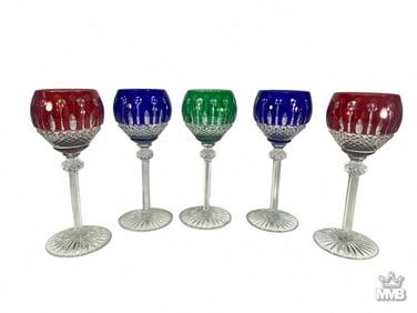 Godfinger King Louis Cut to Clear Glasses 5pc SET