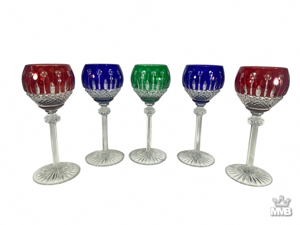 Godfinger King Louis Cut to Clear Glasses 5pc SET (1 of 6)