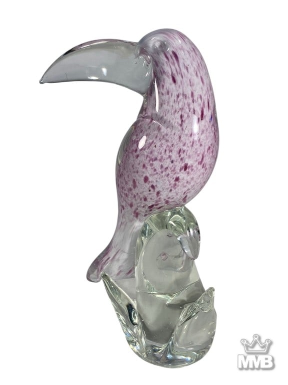 Italian Venetian Murano Art Glass Toucan Figurine (1 of 5)