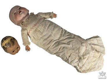 M. Bauer Germany & M. Alexander American Dolls 2pc