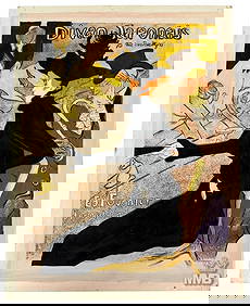 Le Divan Japonais Painting after Toulouse-Lautrec (1 of 6)