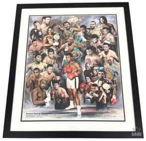 Wishum Gregory Greatest Boxing Champions Art Print