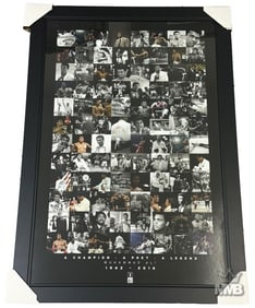 Muhammad Ali Commemorative Montage Tribute Poster