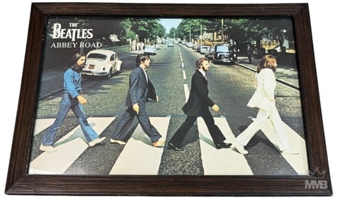 The Beatles Abbey Road Aquarius Framed Print 2007