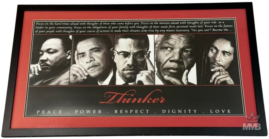 African American 'Thinkers' Inspirational Print (1 of 4)