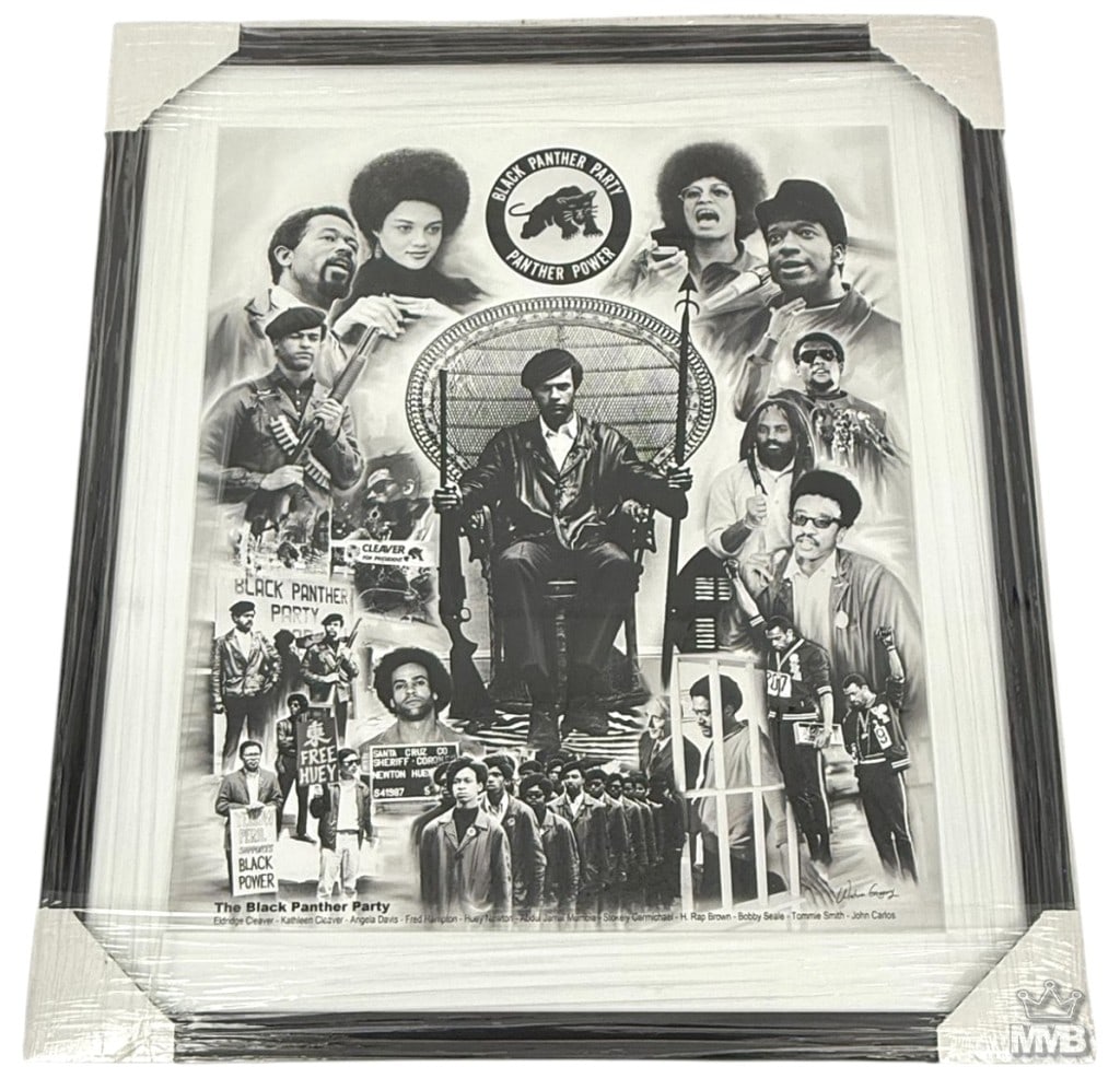 Wishum Gregory Black Panther Party Collage Print (1 of 9)