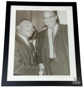 Martin Luther King Jr & Malcolm X Photograph Print