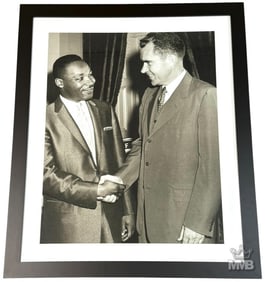 Nixon & Martin Luther King Jr. in 1957 Photo Print