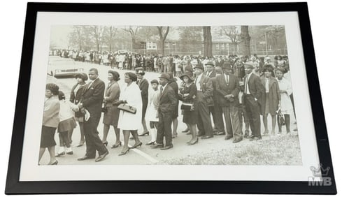 William Lovelace Luther King Marches B&W Print