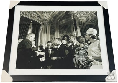 Celebration of the Voting Rights Act '65 B&W Print