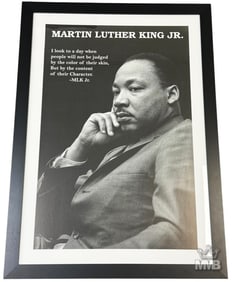 Dr. Martin Luther King Jr. Framed Quote Poster