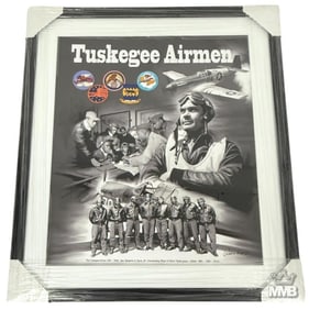 Wishum Gregory Tuskegee Airmen Framed Art Print