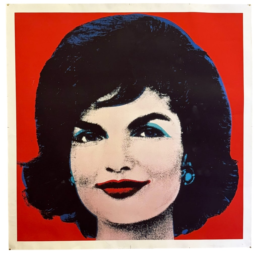 2011 Warhol Foundation Jackie 1964 Screenprint 56"