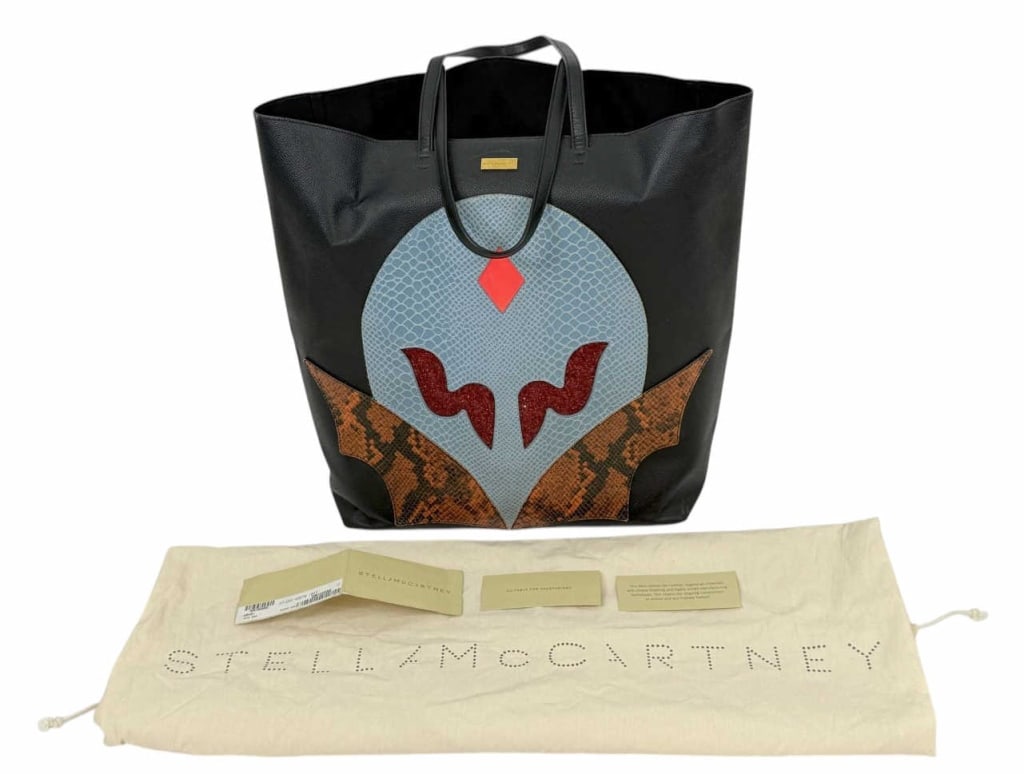 Stella McCartney Oversized Snake-Print Tote Bag (1 of 15)