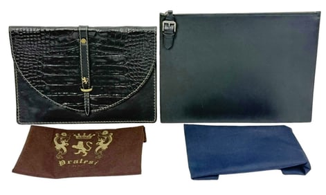 Ralph Lauren & Pratesi Firenze Leather Portfolios