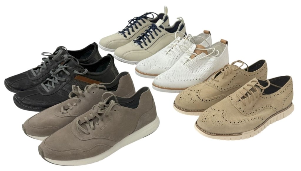 Cole Haan Mens Shoes & Sneakers Sz 9.5, 5 Pair LOT (1 of 5)