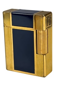 ST Dupont, Paris Laque de Chine Blue Lighter
