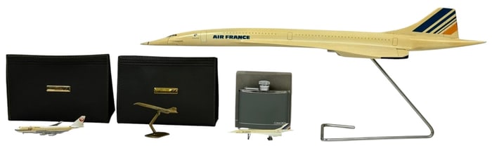 Collection of Concorde & Airline Memorabilia Items