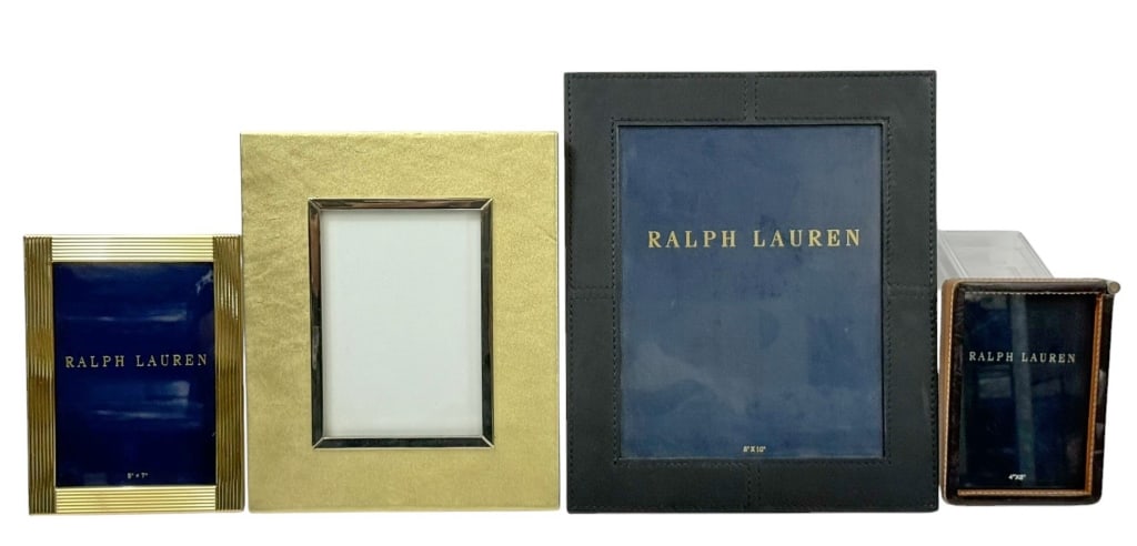 Ralph Lauren Luxury Photo Frame Collection 4pc SET (1 of 11)