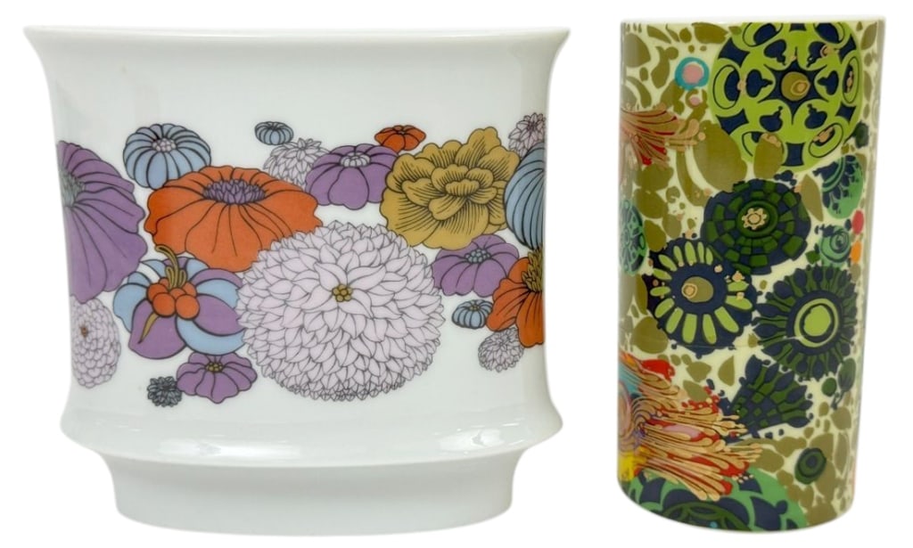 Rosenthal Studio-Line Porcelain Vases 2pc LOT (1 of 5)