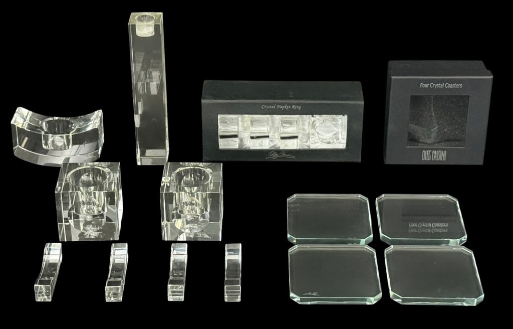 Oleg Cassini Crystal Accessories Collection 16pcs (1 of 7)