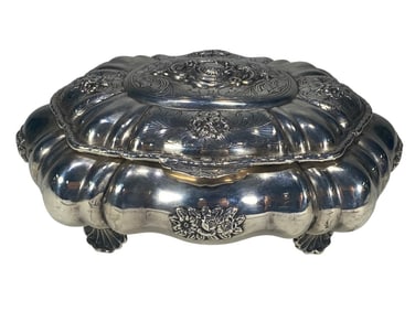 Camusso Peruvian Sterling 925 Ornate Jewelry Box