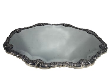 Camusso Peruvian Sterling 925 Beveled Mirror Tray
