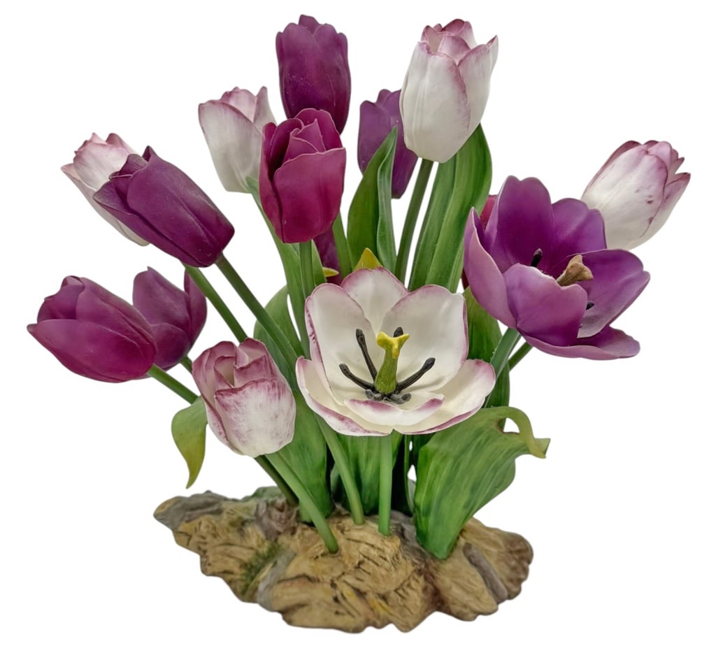 Boehm Porcelain Purple Passion Tulips L/E 15/200 (1 of 8)