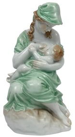 Herend Porcelain Mother & Child Figurine #5426