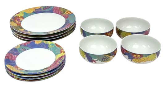 Block Spal Fantasia Portuguese Dinnerware 12pc SET
