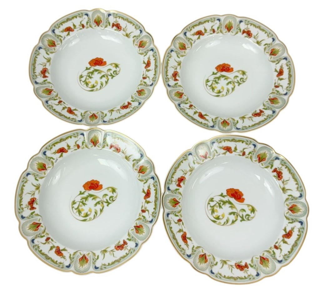 Ch Field Haviland Limoges Porcelain Dishes 4pc SET (1 of 6)
