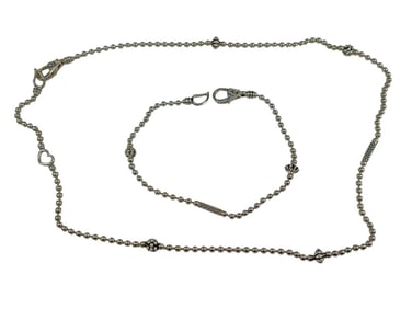 John Hardy Lagos Sterling Necklace & Bracelet
