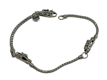John Hardy Naga Dragon Sterling Bracelet