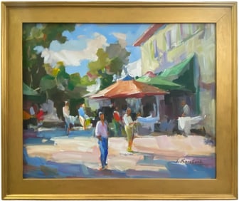 Igor Korotash Ukrainian-American Painting SIGNED