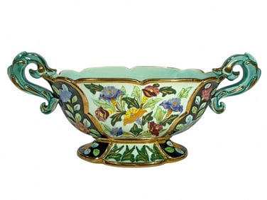 Cerart Monaco Floral Porcelain Centerpiece