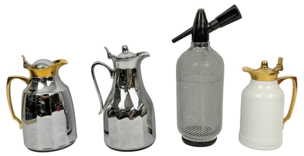 Vintage Estate Beverage Service Pieces 4pc LOT (1 of 8)