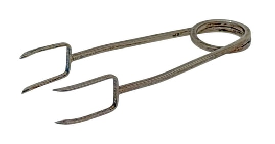 Cartier Vintage Sterling Silver Serving Tongs