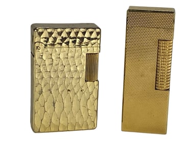 Dunhill Swiss & Royal Castle Lighters 2pc LOT