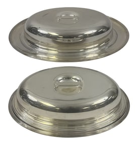 Sambonet Silverplated Covered Serving Dishes 2pcs