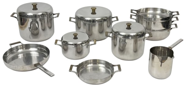 Sambonet Italian Stainless Steel Cookware 9pc SET