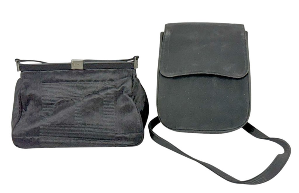 Bally Evening Clutch & Crossbody Handbags 2pc LOT (1 of 8)