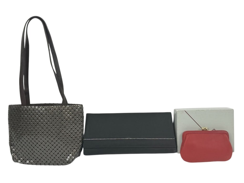 Joan & David, Marina Rinaldi, Coach Purses 3pc LOT (1 of 11)