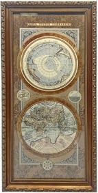 Mary Elizabeth Global Old Map Offset Print