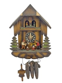 German Black Forest Vintage 20th C. Cuckoo Clock