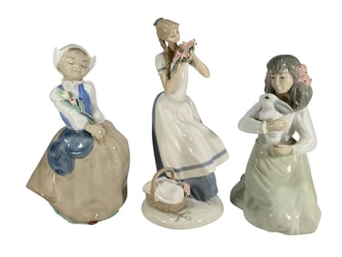 Cecilia The Carnation Maiden & 2 Casades 3pc LOT