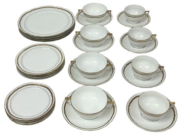 Raynaud & Co. Limoges Marie-Antoinette 28pc SET